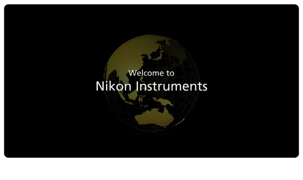 Nikon Instruments Flash Site Home Page