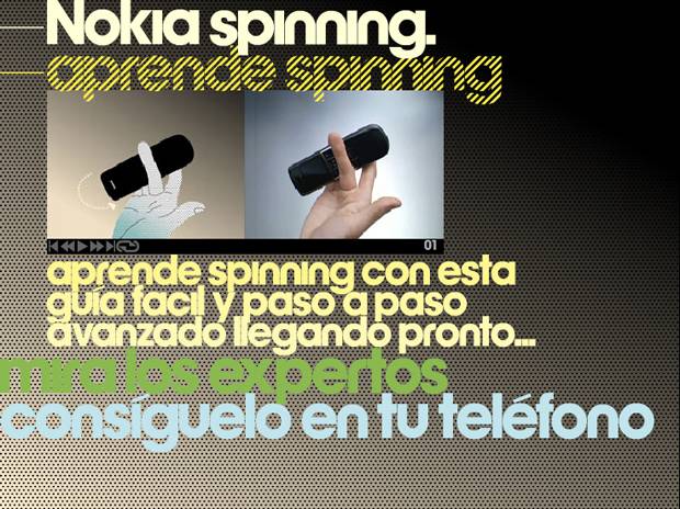 Nokia Spin Flash Site Spanish Guide Page